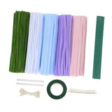 Maxbell Pipe Cleaners Craft Supplies Creative for Holiday Wedding Art Craft Projects Blue
