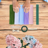 Maxbell Pipe Cleaners Craft Supplies Creative for Holiday Wedding Art Craft Projects Blue