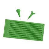 Maxbell Braille Writing Slate Sturdy Educational Tool for Beginners Men Women Adults