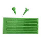 Maxbell Braille Writing Slate Sturdy Educational Tool for Beginners Men Women Adults