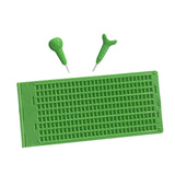 Maxbell Braille Writing Slate Sturdy Educational Tool for Beginners Men Women Adults