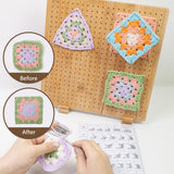 Maxbell Crochet Blocking Board with Pins for Beginners Gift for Mother Grandmothers