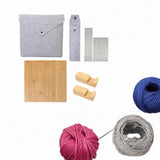 Maxbell Crochet Blocking Board with Pins for Beginners Gift for Mother Grandmothers