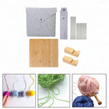 Maxbell Crochet Blocking Board with Pins for Beginners Gift for Mother Grandmothers