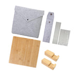 Maxbell Crochet Blocking Board with Pins for Beginners Gift for Mother Grandmothers