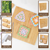 Maxbell Crochet Blocking Board with Pins for Beginners Gift for Mother Grandmothers