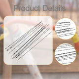 Maxbell 12 Pieces Scroll Saw Blades Manual Cutting Tools for Crafts Carpentry Sawing Diameter 1.05mm