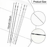 Maxbell 8 Pieces Scroll Saw Blades Hand Replacements for Hardwood Aluminum Carpentry