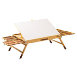 Maxbell Wooden Jigsaw Puzzle Table Foldable Puzzle Easel Tilting Jigsaw Puzzle Board