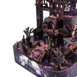 Maxbell Wooden Music Box Creative Holiday Gift Idea for Living Room Shelf Decoration