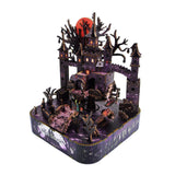Maxbell Wooden Music Box Creative Holiday Gift Idea for Living Room Shelf Decoration
