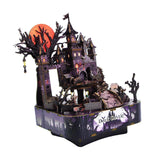 Maxbell Wooden Music Box Creative Holiday Gift Idea for Living Room Shelf Decoration