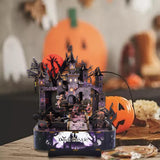 Maxbell Wooden Music Box Creative Holiday Gift Idea for Living Room Shelf Decoration