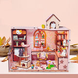 Maxbell DIY Doll Houses with Furniture 3D Wooden Puzzle for Adults Boy Girls Friends