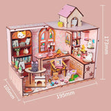 Maxbell DIY Doll Houses with Furniture 3D Wooden Puzzle for Adults Boy Girls Friends