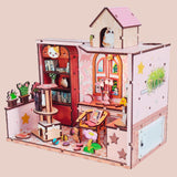 Maxbell DIY Doll Houses with Furniture 3D Wooden Puzzle for Adults Boy Girls Friends