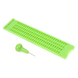 Maxbell 50 Pieces Braille Writing Paper Fingerboard Writing Paper for Home Men Women