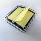 Maxbell Sticky Note Dispenser Desktop Reusable Note Container for Home Workers Study