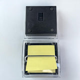 Maxbell Sticky Note Dispenser Desktop Reusable Note Container for Home Workers Study