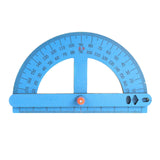 Maxbell 5Pcs Wood Angle Ruler DIY Kit Math Learning for Homeschooling Children Kids