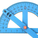 Maxbell 5Pcs Wood Angle Ruler DIY Kit Math Learning for Homeschooling Children Kids