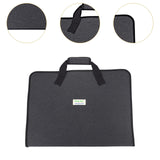Maxbell Art Portfolio Bag Carry Portfolio Folder for Art Supplies Accessories Travel