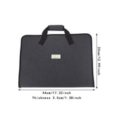 Maxbell Art Portfolio Bag Carry Portfolio Folder for Art Supplies Accessories Travel
