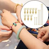 Maxbell Necklace Extender and Magnetic Necklace Clasp for Jewelry Making Accessories Gold