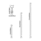 Maxbell Necklace Extender and Magnetic Necklace Clasp for Jewelry Making Accessories Silver