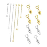 Maxbell Necklace Extender and Magnetic Necklace Clasp for Jewelry Making Accessories Black