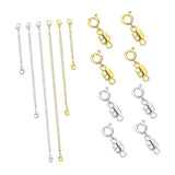 Maxbell Necklace Extender and Magnetic Necklace Clasp for Jewelry Making Accessories Black