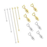 Maxbell Necklace Extender and Magnetic Necklace Clasp for Jewelry Making Accessories Black