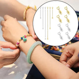 Maxbell Necklace Extender and Magnetic Necklace Clasp for Jewelry Making Accessories Black