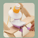 Maxbell Wool Yarn Winder Multiuse DIY Hand Cranked for Skein Thread Knitting Winding