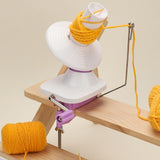 Maxbell Wool Yarn Winder Multiuse DIY Hand Cranked for Skein Thread Knitting Winding
