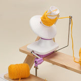 Maxbell Wool Yarn Winder Multiuse DIY Hand Cranked for Skein Thread Knitting Winding