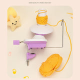 Maxbell Wool Yarn Winder Multiuse DIY Hand Cranked for Skein Thread Knitting Winding