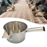Maxbell Ceramic Slurry Ladle Mould Grouting Versatile Home Ceramic Water Dipper