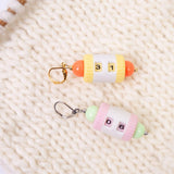Maxbell Knitting Stitch Marker with Counter Lightweight DIY Crafts for Weaving Parts Gold A