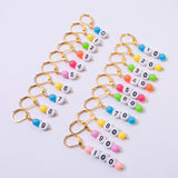 Maxbell Knitting Stitch Marker with Counter Lightweight DIY Crafts for Weaving Parts Gold A