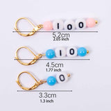 Maxbell Knitting Stitch Marker with Counter Lightweight DIY Crafts for Weaving Parts Gold B