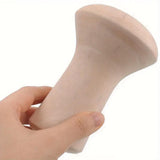 Maxbell Wooden Mushroom Handles Clay Tools Clay Molding Tools Sculpture Pottery Tool