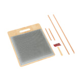 Maxbell Wool Blending Board Making Mixing Craft Carding Brush Set with stand