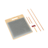 Maxbell Wool Blending Board Making Mixing Craft Carding Brush Set with stand