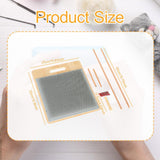 Maxbell Wool Blending Board Making Mixing Craft Carding Brush Set without stand