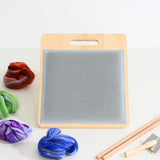 Maxbell Wool Blending Board Making Mixing Craft Carding Brush Set without stand