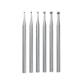 Maxbell 6Pcs Round Cup Burr High Performance Jewelry Making Tool Jewelry Making Burs