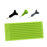 Maxbell Braille Writing Slate Sturdy for Beginners Gifts with 3 Stylus Learning Tool
