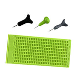 Maxbell Braille Writing Slate Sturdy for Beginners Gifts with 3 Stylus Learning Tool