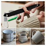 Maxbell Pottery Modeling Tool Kit Double-ends Easy to Use Ceramic Sculpting Supplies